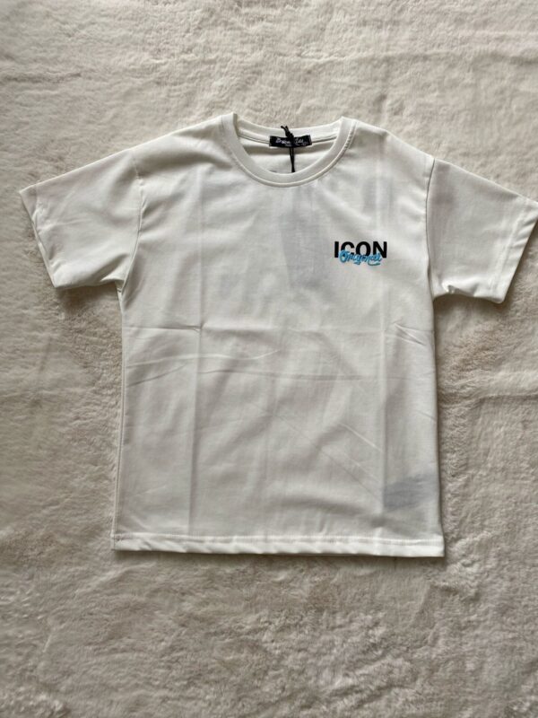 Boys Icon shirt wit