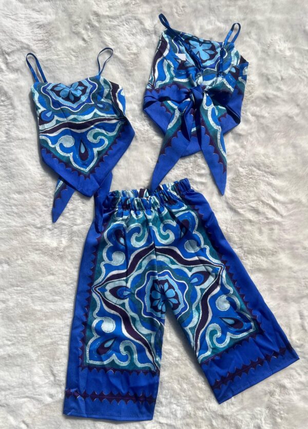 Trendy beach set Cobal blauw