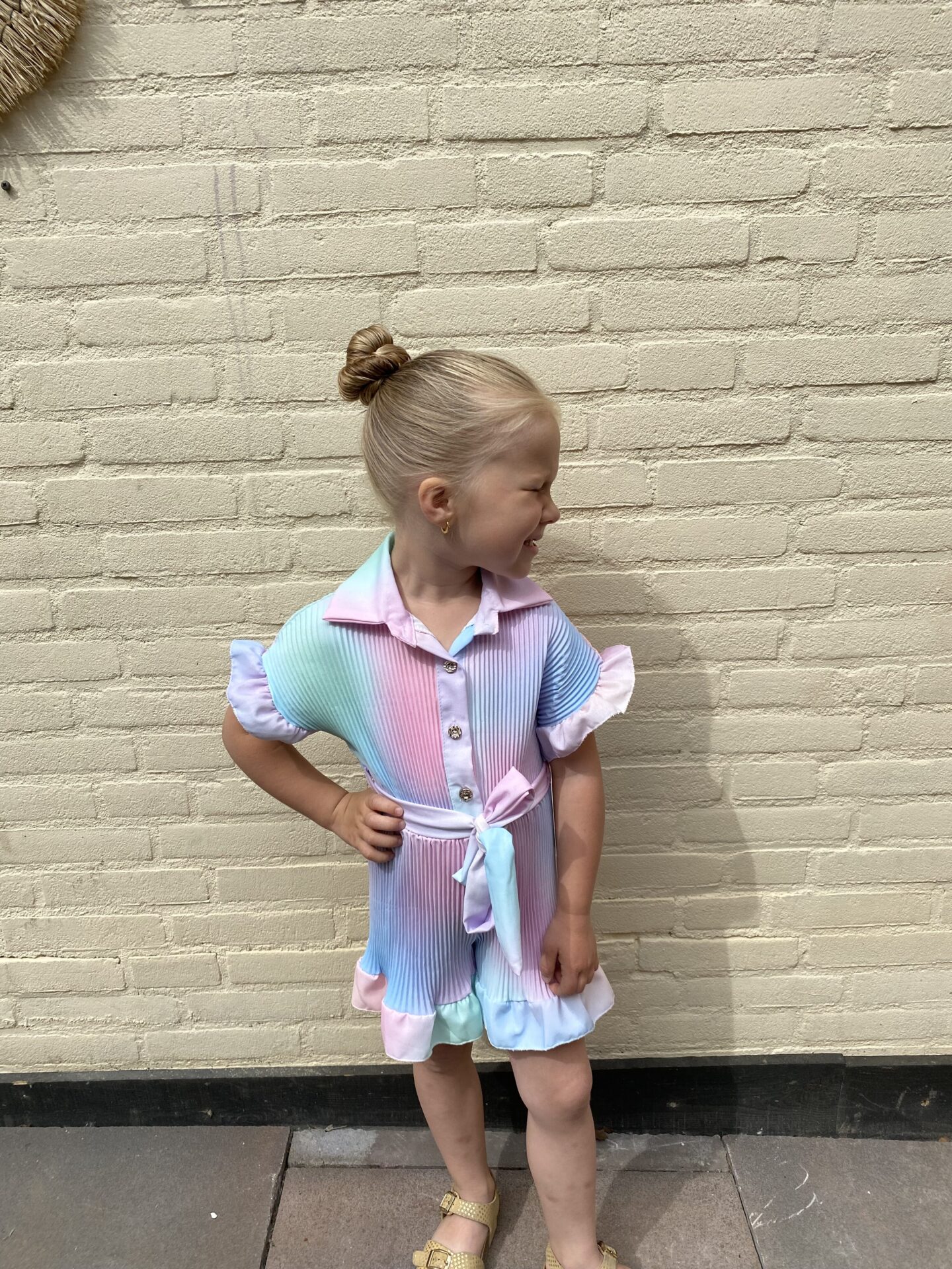 Rainbow Dreams Playsuit - Girls