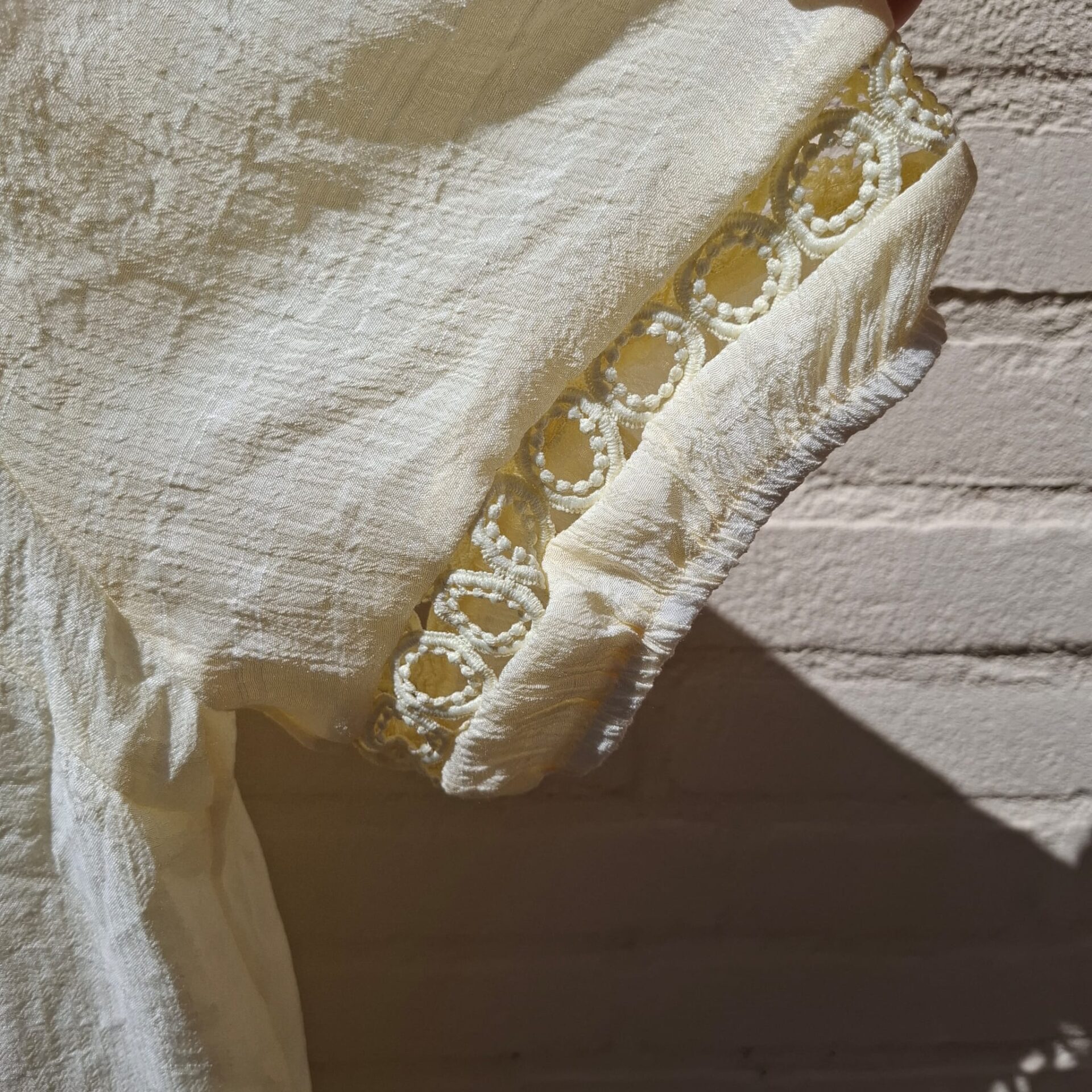 Blousje met Boho mouw Geel - Afbeelding 3