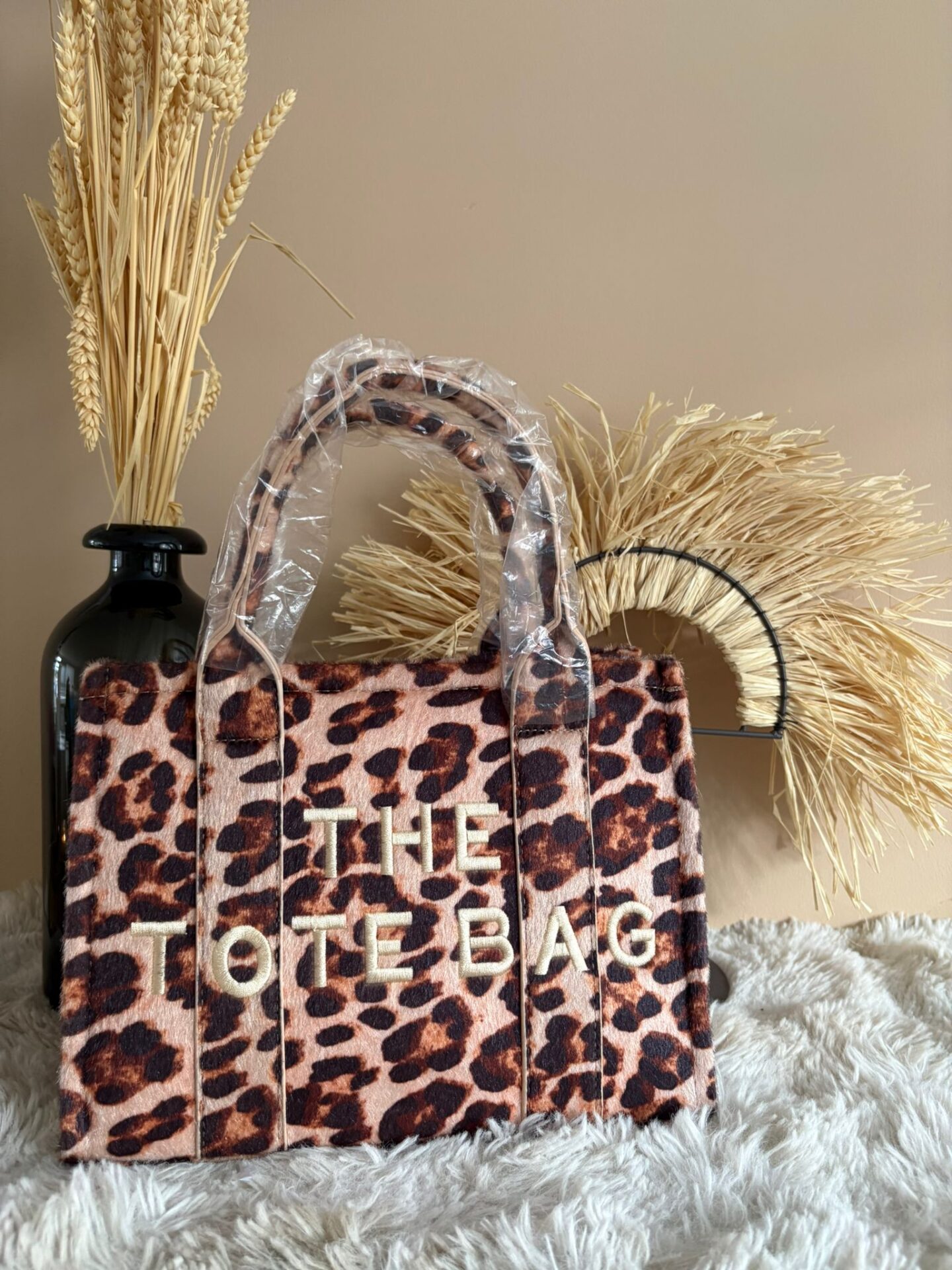 Golden Panthera Tote midi - Afbeelding 2